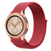 Bracelet nylon Samsung Galaxy Watch 42mm (rouge)