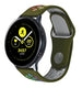 Correa deportiva Samsung Galaxy Watch 42mm (verde militar/arcoíris)