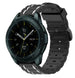 Samsung Galaxy Watch 42mm Schnalle Sport Amrband (Schwarz/Weiß)