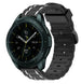Samsung Galaxy Watch 42mm sport gesp band (zwart/wit)