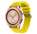 Bracelet silicone Samsung Galaxy Watch  42mm (Jaune)