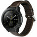 Bracelet cuir Samsung Galaxy Watch 42mm (marron foncé)