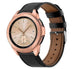Samsung Galaxy Watch 42mm Lederarmband (schlank Schwarz)