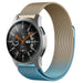 Correa milanesa Samsung Galaxy Watch 46mm (azul/dorado)