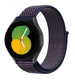Samsung Galaxy Watch 5 - 40mm Nylonarmband (Lila/Blau)