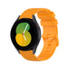 Samsung Galaxy Watch 5 40mm Premium Silicone Strap (Orange)