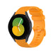 Samsung Galaxy Watch 5 - 40mm Luxus-Silikonarmband (Orange)
