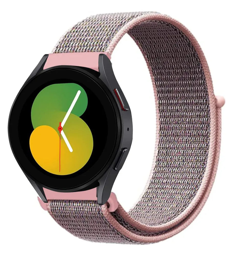 Nylon Strap, on a watch, 3/4 front view
