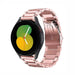 Bracelet acier Samsung Galaxy Watch 5 - 40mm (rose)