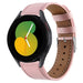 Samsung Galaxy Watch 5 40mm Leather Strap (Pink)