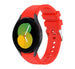 Bracelet Samsung Galaxy Watch 5 - 40mm silicone (rouge vif)