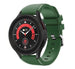 Bracelet silicone Samsung Galaxy Watch 5 Pro (vert armée)