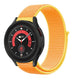 Bracelet nylon Samsung Galaxy Watch 5 Pro (jaune clair)