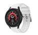 Bracelet Samsung Galaxy Watch 5 Pro silicone (blanc)