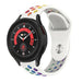 Samsung Galaxy Watch 5 Pro sport band (wit/kleurrijk)