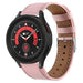 Samsung Galaxy Watch 5 Pro Leather Strap (Pink)