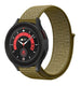 Samsung Galaxy Watch 5 Pro Nylonarmband (Olivgrün)