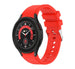 Samsung Galaxy Watch 5 Pro Silikonarmband (Hellrot)