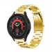 Bracelet acier Samsung Galaxy Watch 5 Pro (or)