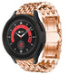 Bracelet acier dragon Samsung Galaxy Watch 5 Pro (or rose)