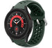 Bracelet silicone avec trous Galaxy Watch 5 Pro (vert armée)