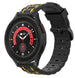Samsung Galaxy Watch 5 Pro sport gesp band (zwart/geel)