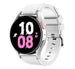 Bracelet silicone Samsung Galaxy Watch 5 - 44mm (blanc)