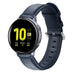 Bracelet cuir Samsung Galaxy Watch Active (bleu foncé)