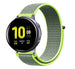 Correa nylon Samsung Galaxy Watch Active (verde fluor)