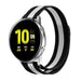Samsung Galaxy Watch Active Milanese band (zwart/wit)
