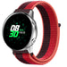 Bracelet nylon Samsung Galaxy Watch Active (rouge cerise)