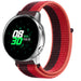 Bracelet nylon Samsung Galaxy Watch Active (rouge cerise)
