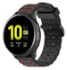 Bracelet sport á boucle Samsung Galaxy Watch Active (noir/rouge)