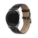 Bracelet cuir motif crocodile Samsung Galaxy Watch Active (noir)
