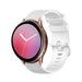 Samsung galaxy watch Active Luxe Siliconen bandje (wit)