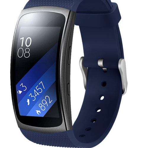 samsung-gear-fit-2-pro-siliconen-bandje-donkerblau