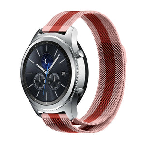 Correa milanesa Samsung Gear S3 (rojo/rosa)