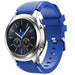 Samsung Gear S3 Classic / Frontier Silikonarmband (Blau)