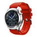 Bracelet silicone Samsung Gear S3 (rouge)