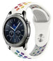 Samsung Gear S3 Classic / Frontier Sportarmband (Weiß Bunt)