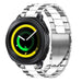 Samsung Gear Sport stalen band (zilver/wit)