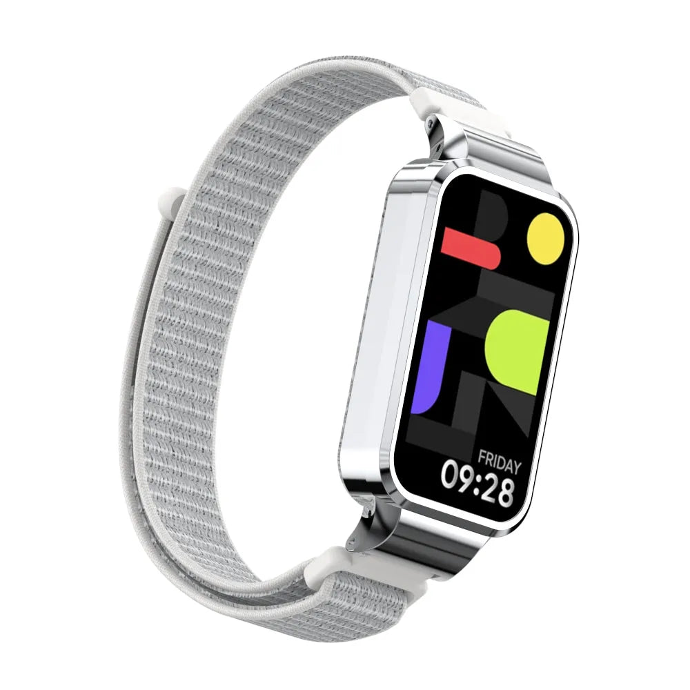 Nylon Strap, on a watch, 3/4 front view