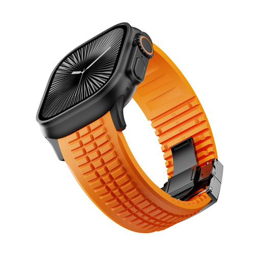 Bracelet silicone premium Apple Watch Ultra (orange)