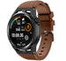 Bracelet silicone Huawei Watch GT Runner (marron café)