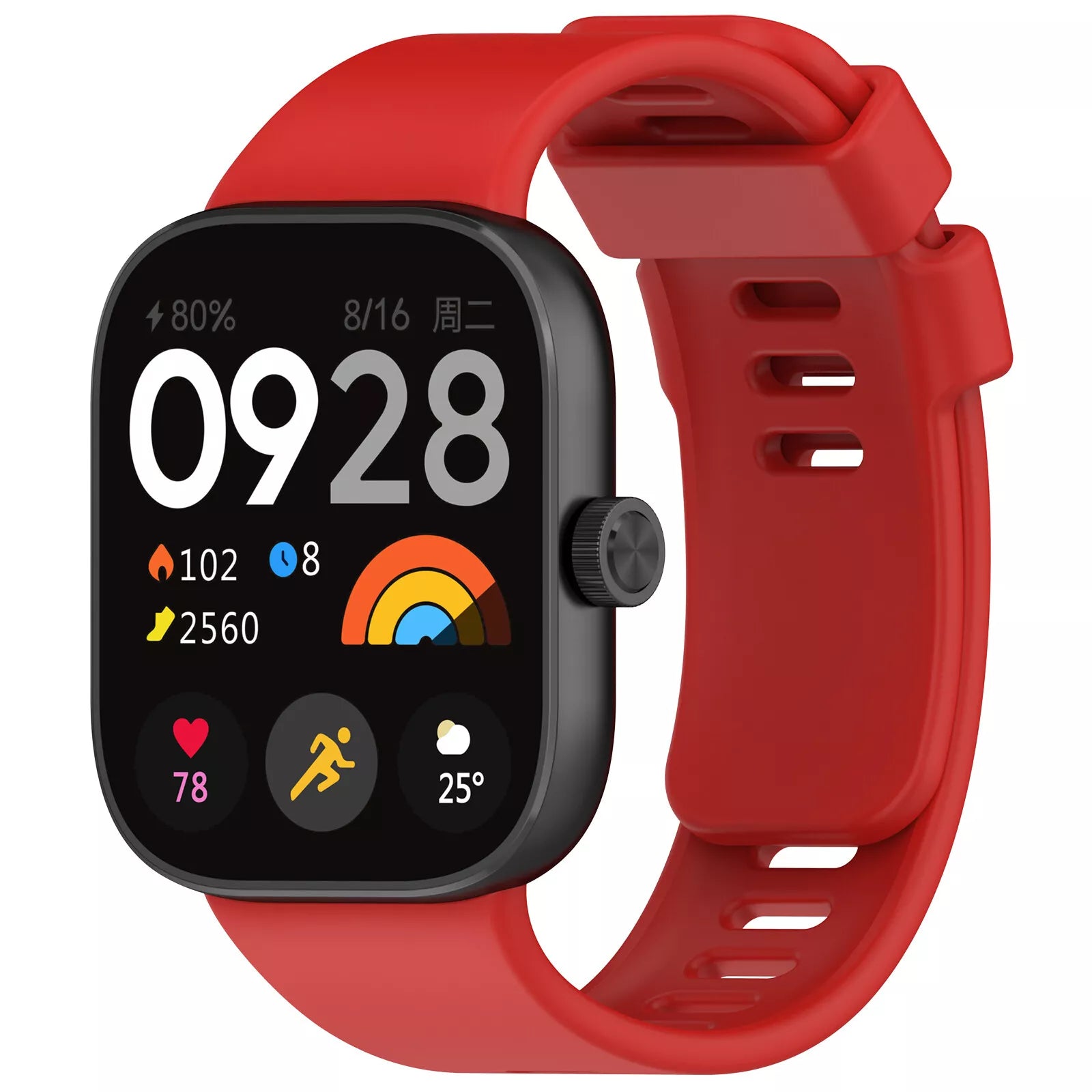 Redmi Watch 5 Silikonarmband (Rot)
