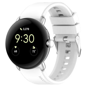 Google Pixel Watch 5 - 41mm Silicone Strap (White)