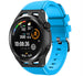Bracelet silicone avec boucle Huawei Watch GT (bleu clair)