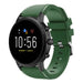 Bracelet silicone Fossil Gen 4 Explorist HR (vert militaire)