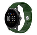Correa deportiva Fossil Gen 4 Explorist HR (verde militar)