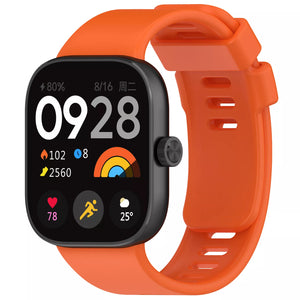 Bracelet silicone Xiaomi Smart Band 9 Pro (orange)